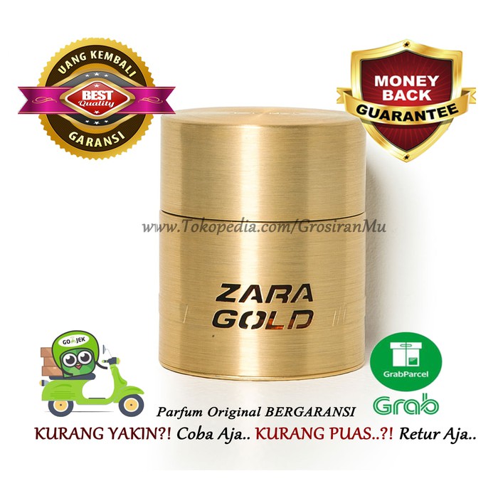 Parfum Pria Original Zara Gold For Men Ori Parfume Murah Tahan Lama