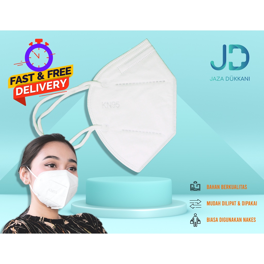 HKS KN95 GB-2626-2006 Top Quality Import Face KN95 Mask (HARGA ECERAN/PCS)