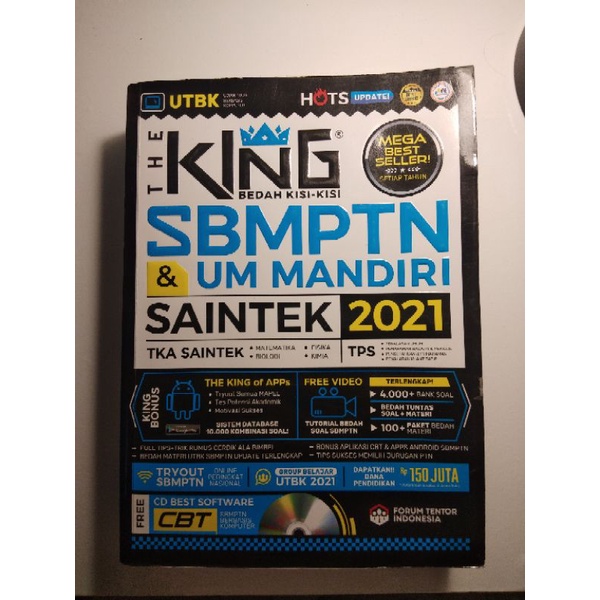 

PRELOVED The King UTBK SAINTEK 2021