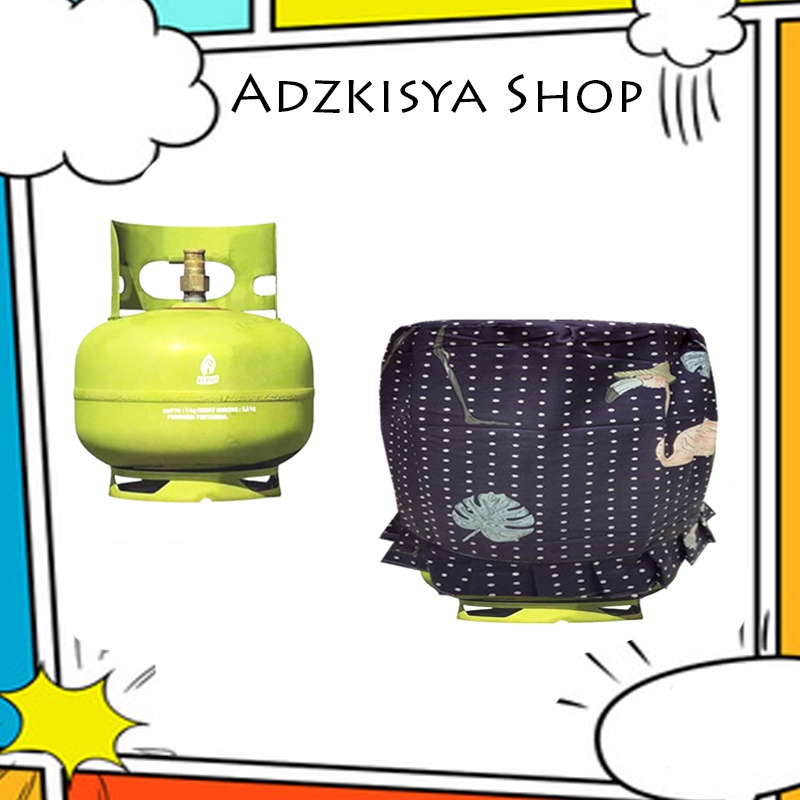 sarung gas tutup tabung gas cover tabung gas elpiji 3 kg