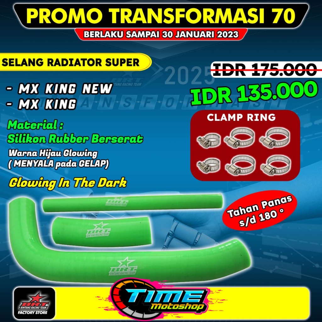 SELANG RADIATOR SUPER BRT MX KING / MX KING NEW