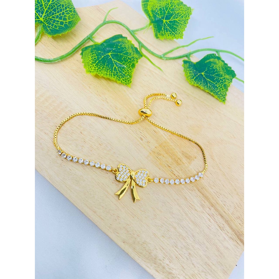 Gelang Wanita Lapis Emas 18k Yaxiya-3