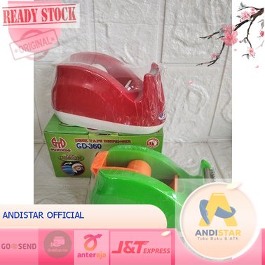 

GD 360 TAPE DISPENSER GUNINDO GD 360 /TEMPAT ISOLASI