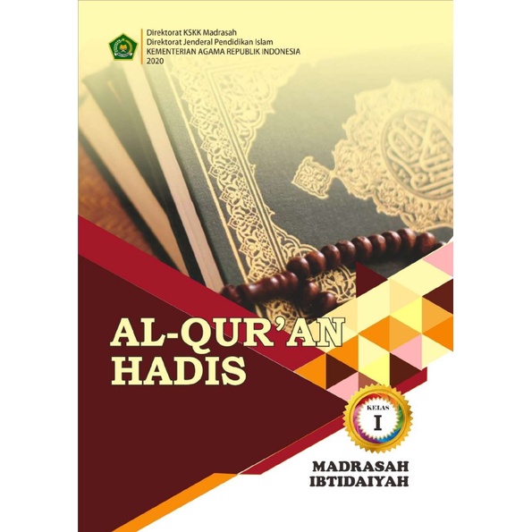 Buku Al-Quran Hadis MI Kelas 1 Edisi 2020