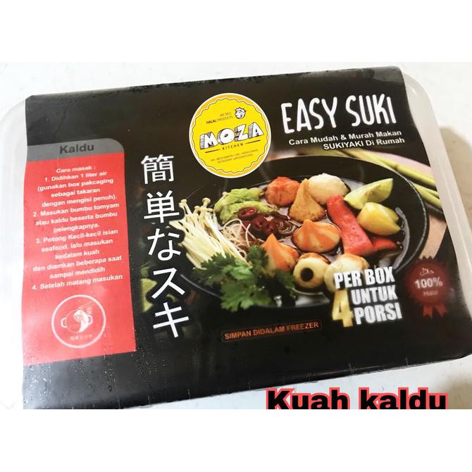 

Steamboar instant kuah kaldu