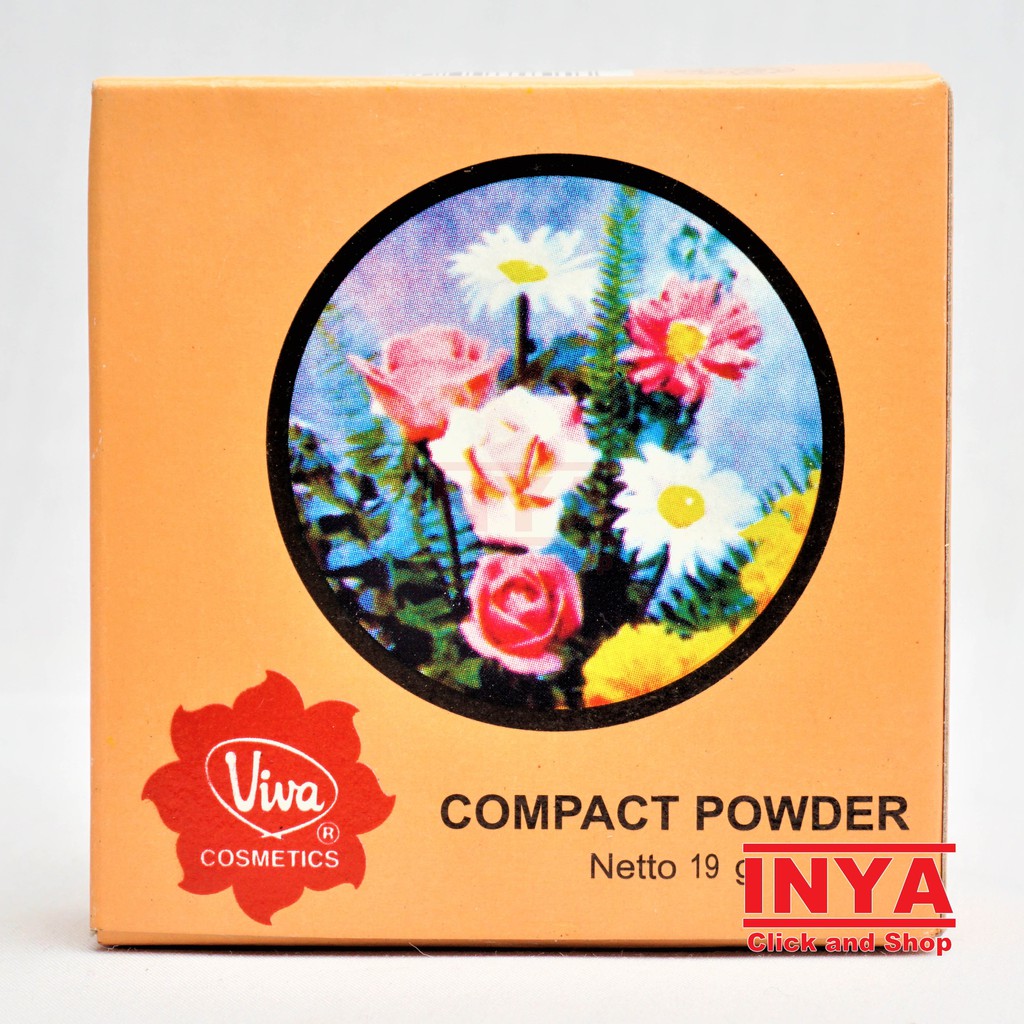 VIVA COSMETICS KUNING LANGSAT COMPACT POWDER 19gr - BEDAK PADAT