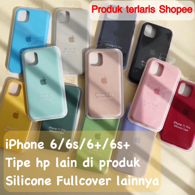 Silicone Fullcover 6 6s 6+ 6s+