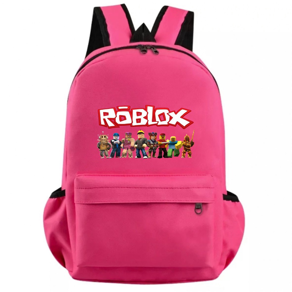 PVJ Tas Ransel Sekolah Anak SD Laki Laki Dan Perempuan Motif Karakter Game Roblok