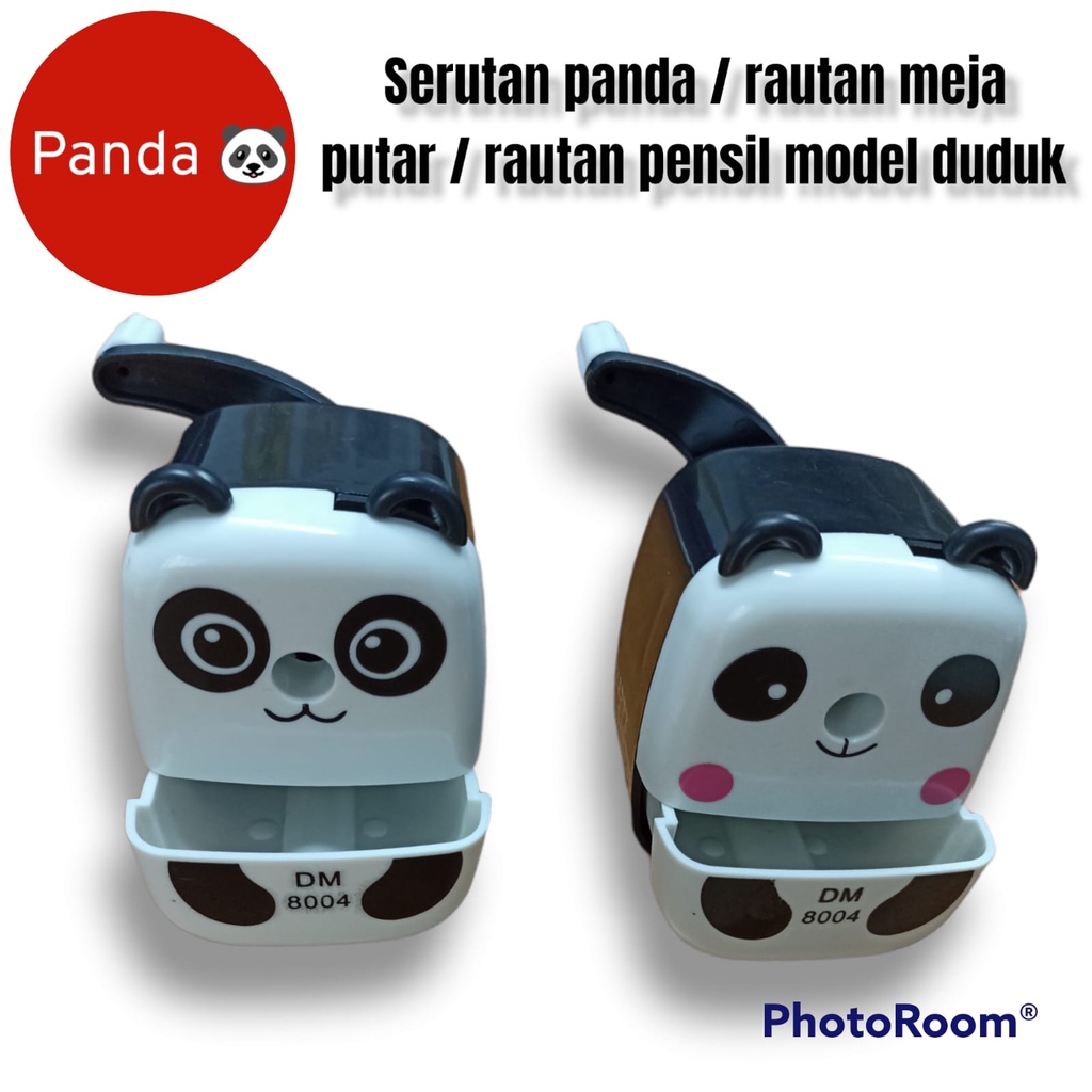 

LJK SHOP - SERUTAN PENSIL MEJA RAUTAN PENSIL PENCIL SHARPENER MODEL PANDA