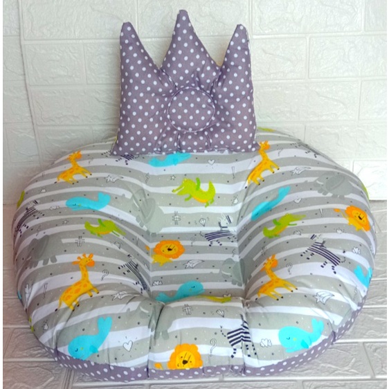 Sofa Bayi Multifungsi / Baby Lounger Free Bantal Mahkota