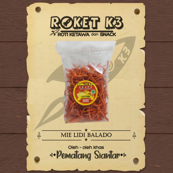 

Mie Lidi Balado Snack Cemilan Enak Makanan Ringan Jajanan