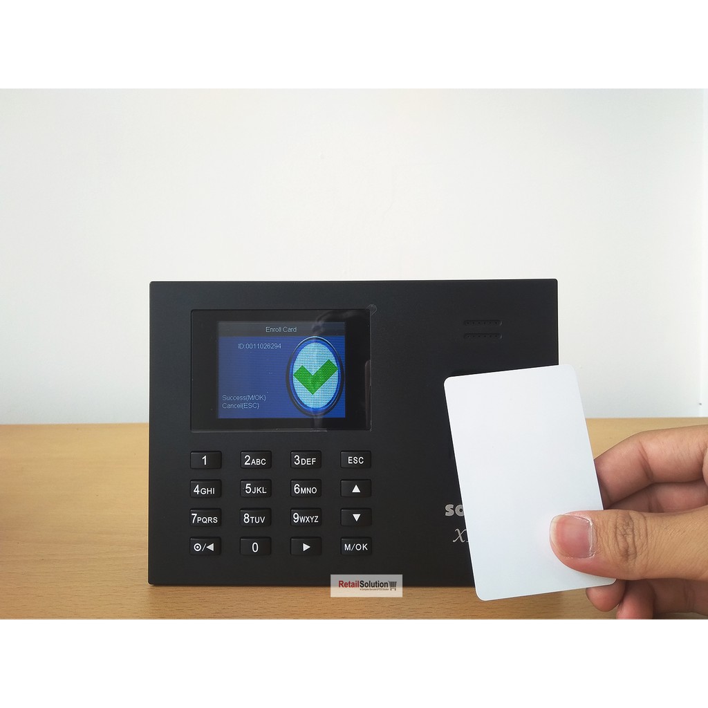 Solution X105-ID RFID Fingerprint - Mesin Absensi Sidik Jari Kartu