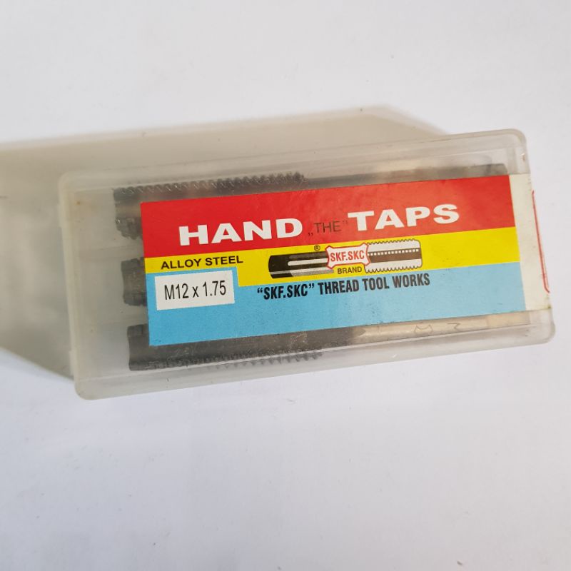HAND TAPS M12 X 1.75/MATA TAP M12 X 1.75/TAP BAUT KUNCI 19