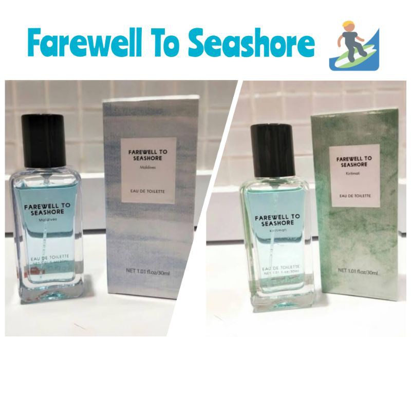 EDT Parfum Farewell To Seashore Maldives Kiritimati