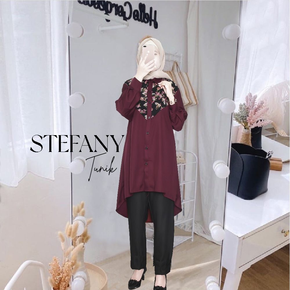 FASHION MUSLIM TUNIK STEFANY DMR