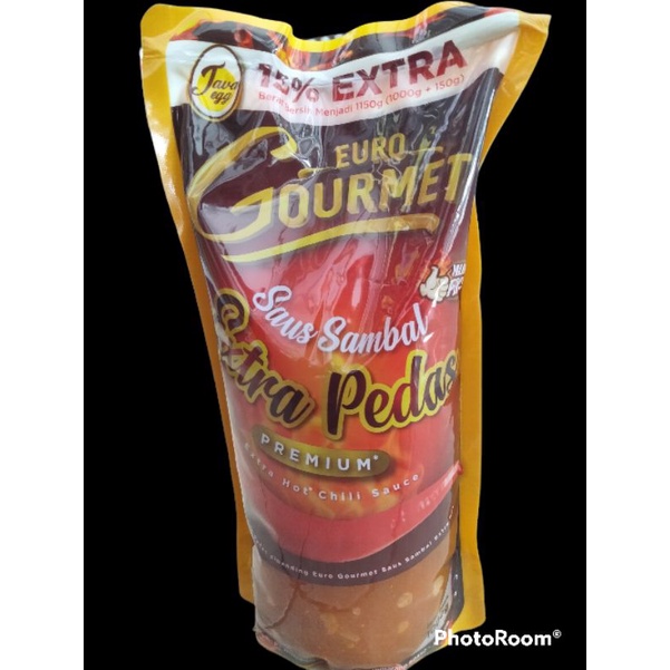 

Euro Gourmet Saus Sambal Extra Pedas 1Kg