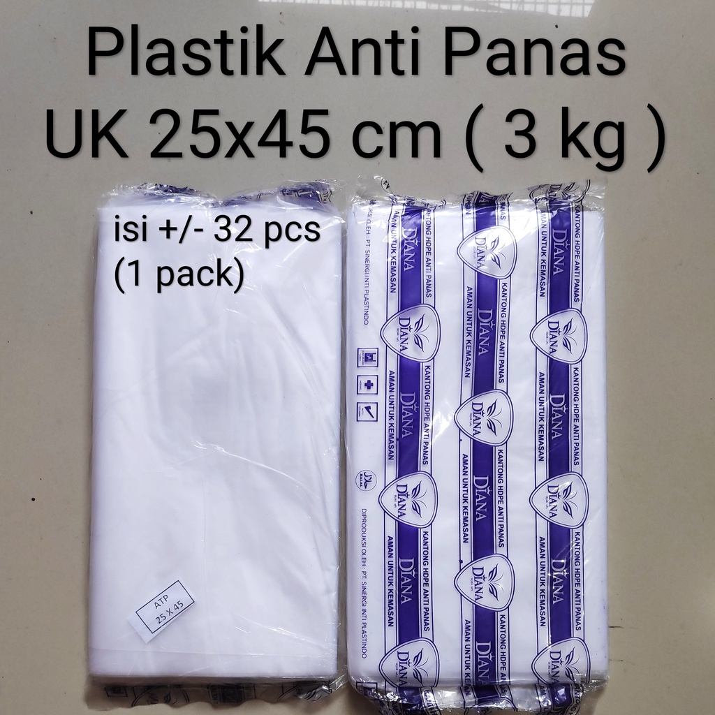 kantong plastik Tahan Panas Uk 10x20 - 12x25 - 15x30 - 20x35 - 25x45 - 30x45 (uk 1/4kg, 1/2kg, 1kg, 2kg, 3kg, 5kg) , Plastik Anti Panas, Plastik buram , Plastik Kuah/Bakso