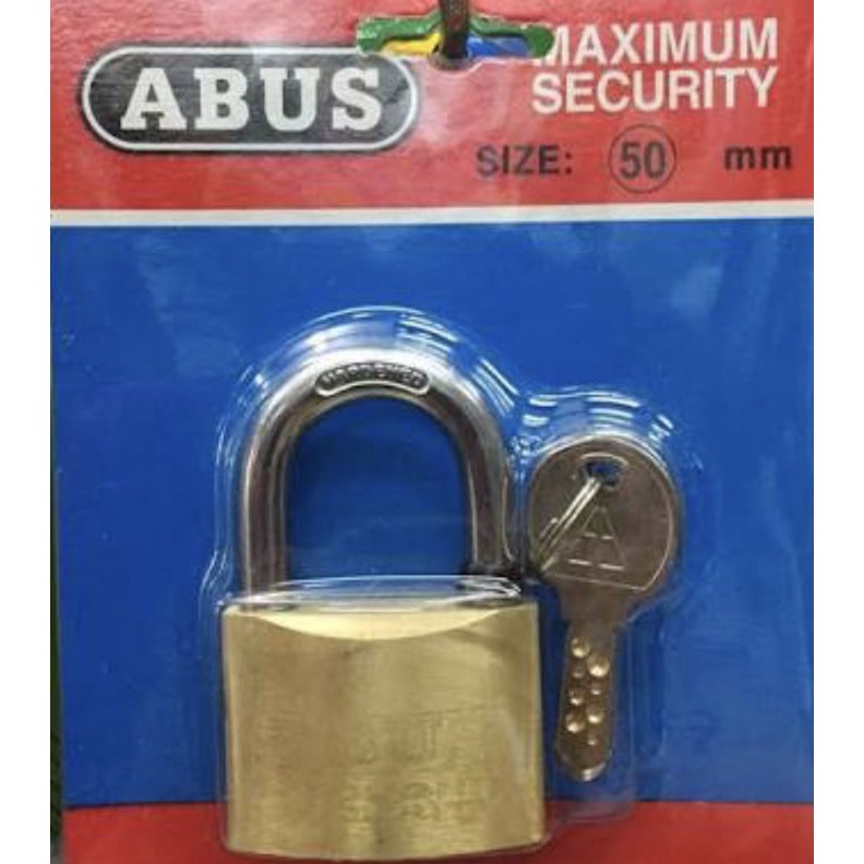 Gembok ABUS Padlock 50mm / Gembok 50mm / ABUS 50mm / Padlock ABUS 50mm