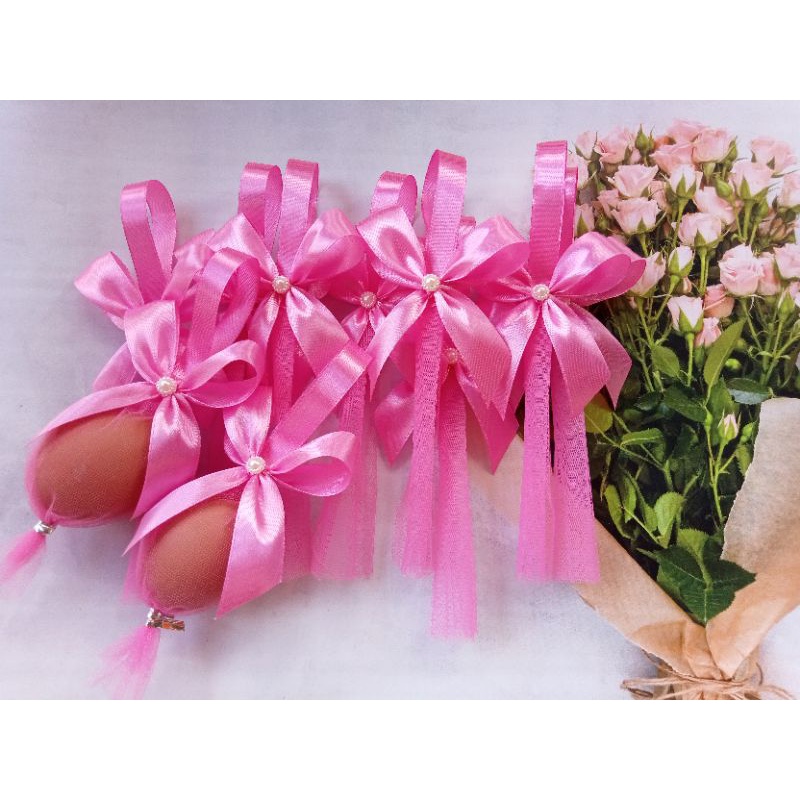 

tempat telur aqiqah pink
