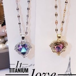 TiTanium kalung wanita terbaru Z01