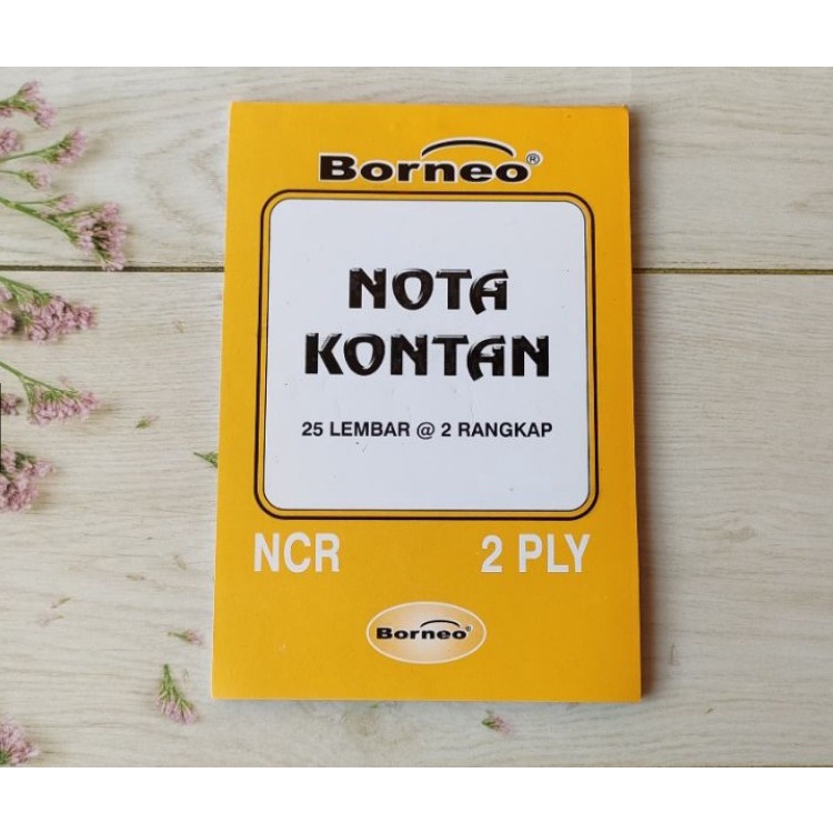 

Nota Kontan Borneo NCR 2 Ply