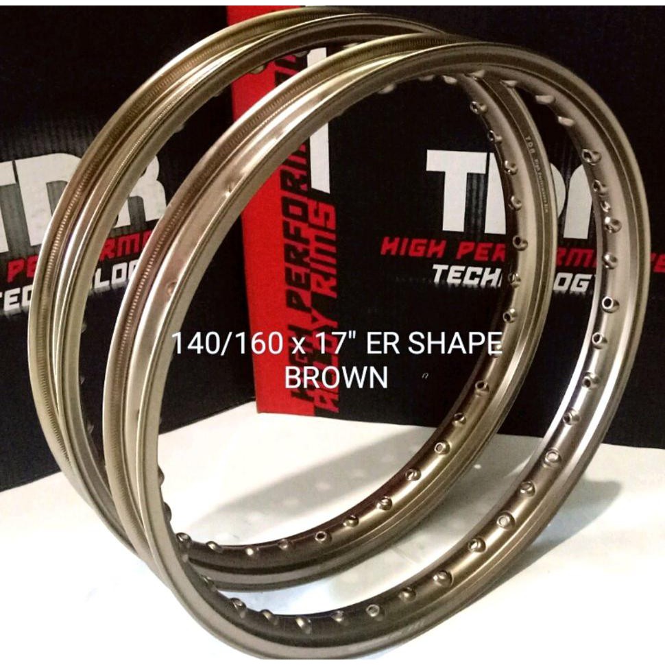 Velg Tdr Er Shape 140 Dan 160 Titanium Ring 17 Shopee Indonesia