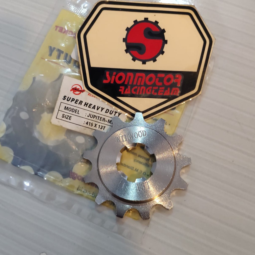 Gear Depan / Front Sproket 415-13T Yamaha Jupiter MX / Sniper MX Baja Wilwood-2