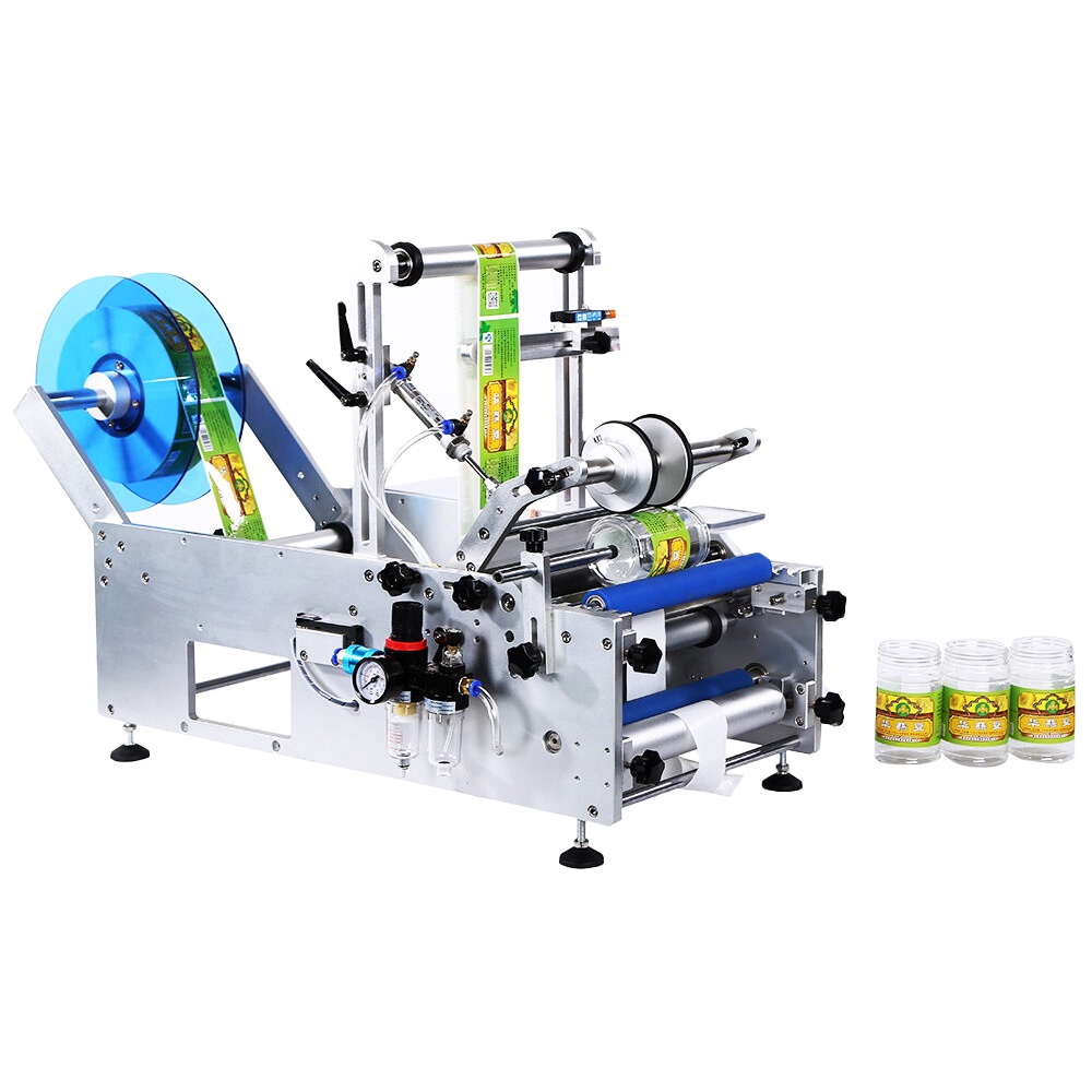 Mesin Label botol otomatis / labeling otomatis / Automatic Round Bottle Labeling