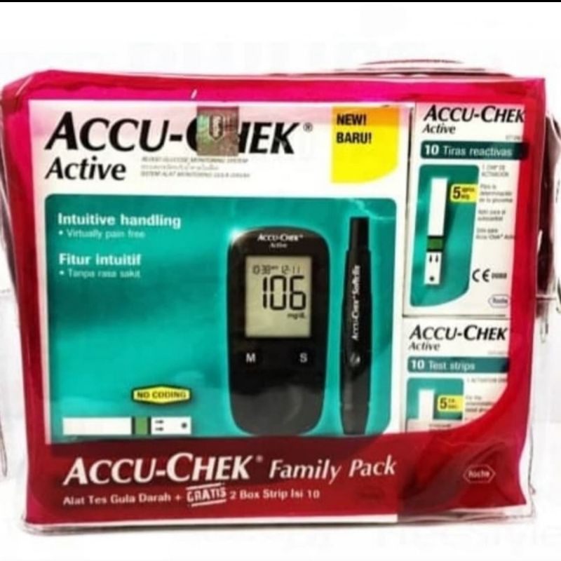 Alat ACCU-CHECK Active Alat cek gula darah