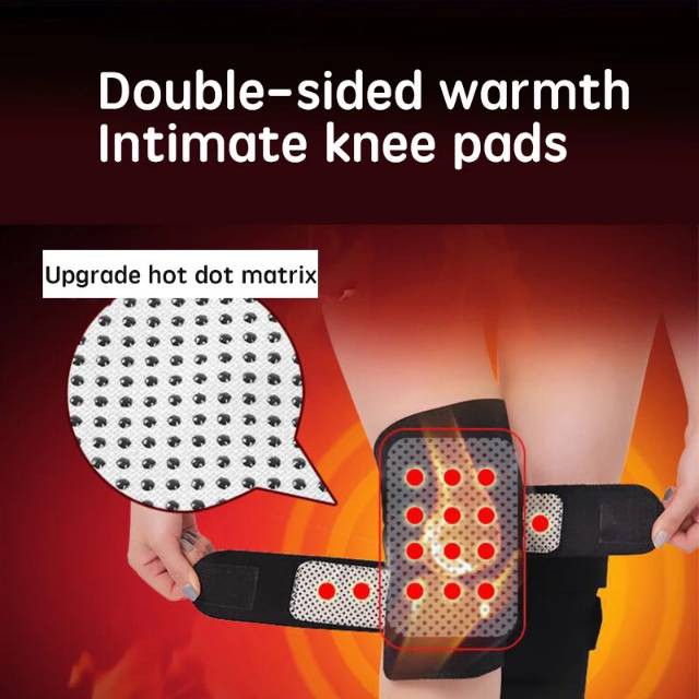 Terapi Lutut Tourmaline Hot Kneepad brace Knee Pad Terapi Pemanas Hangat Terapi Lutut Kaki Knee Support