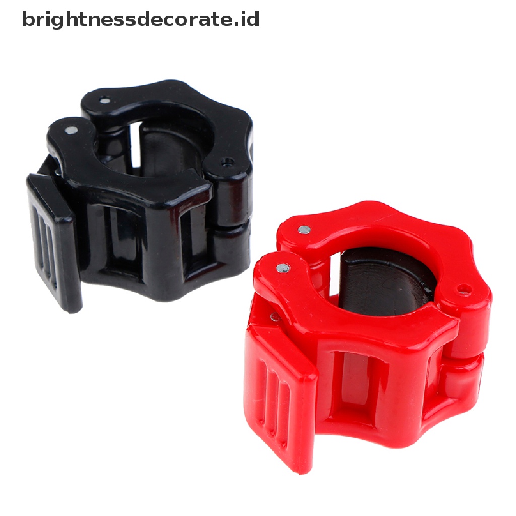 [birth] 25MM Dumbbells Barbell Clamps Collars Lock Buckle Fitness Equipment Accessories [ID]