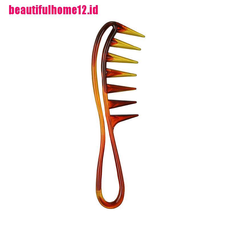 Sisir Rambut Anti Statis Model Gigi Lebar