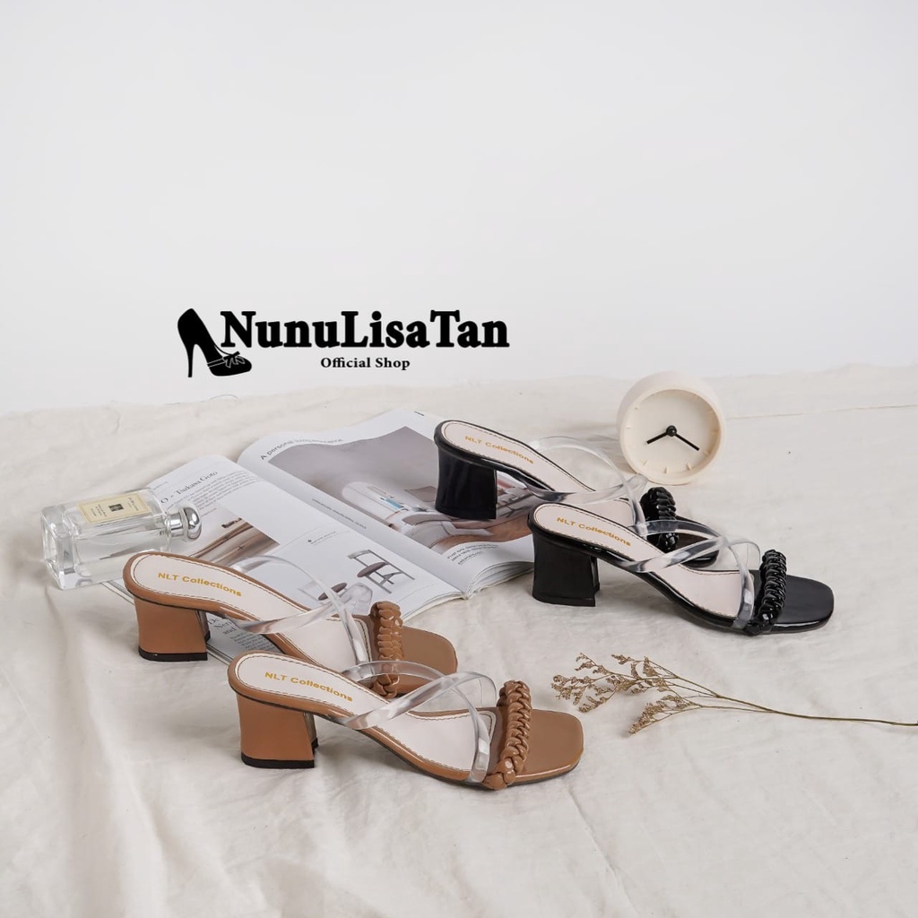 NunuLisaTan - HIGH HEELS WANITA TERBARU HEELS JELLY RUBIE