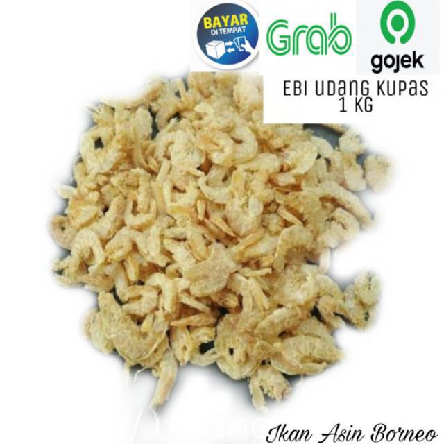 Ebi Udang Kering Super 1000 Gram Khas Banjarmasin