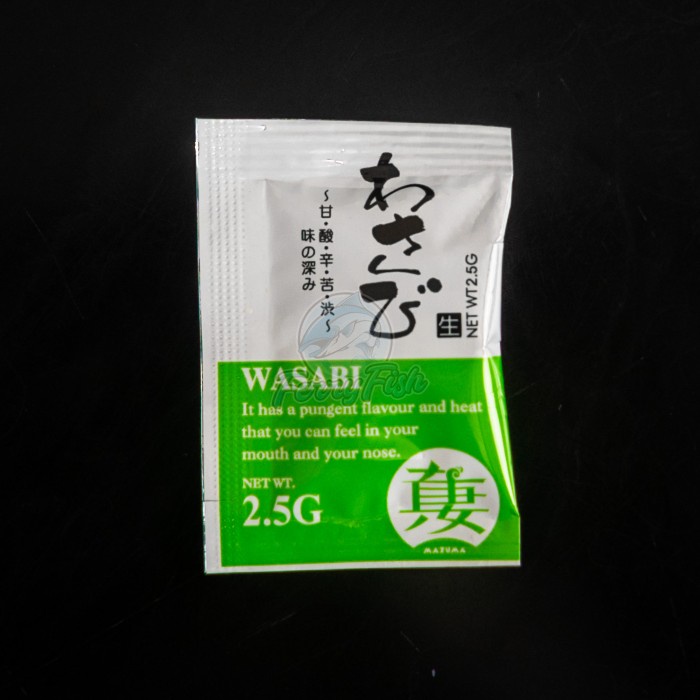 

sambal-aneka- wasabi paste sachet hot 2.5gr / mazuma wasabi paste neri wasabi 1pcs -aneka-sambal.