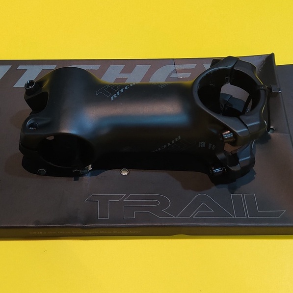 Stem Sepeda Ritchey WCS Trail Black alloy 80mm stem mtb stem raodbike
