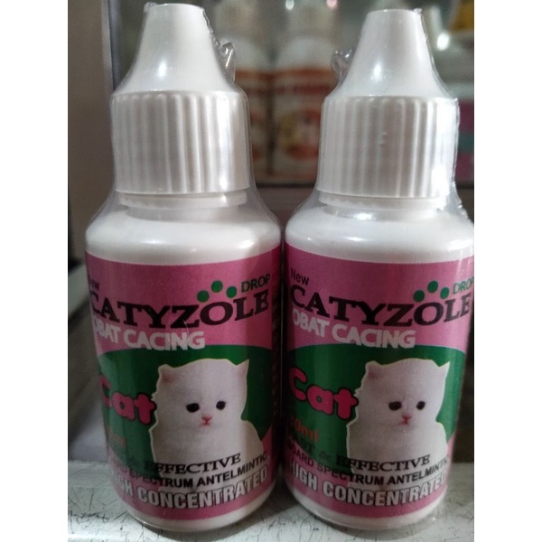 CATYZOLE - Obat Cacing Kucing 30 ml