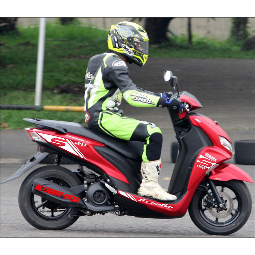 Cutting Sticker Yamaha Freego Shopee Indonesia