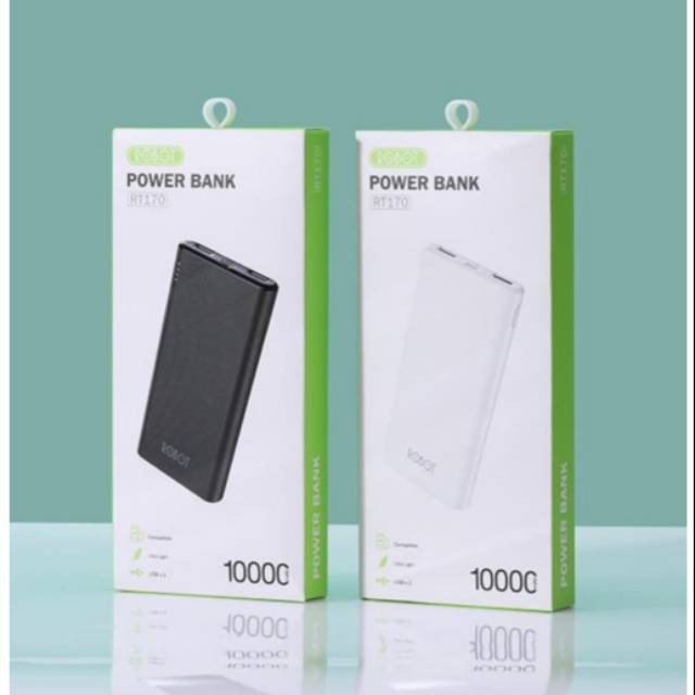 ROBOT power bank robot RT170 10000mah dual input output anti slip Power Bank