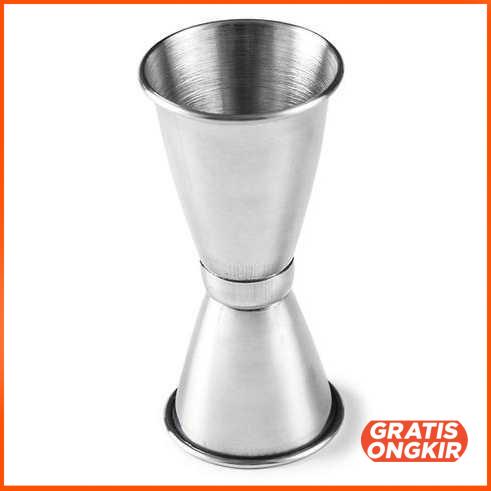 Gelas Ukur Bartender Cocktail Measuring Jigger 20ml 40ml