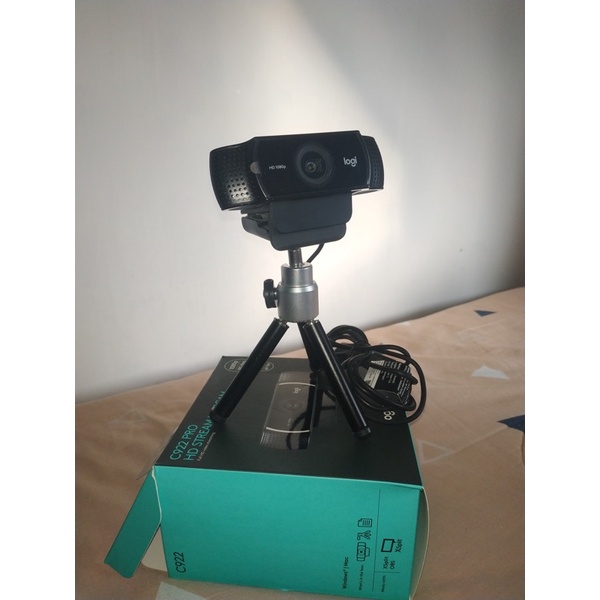 Logitech C922 Webcam Pro Streaming Full HD 1080p (Second)