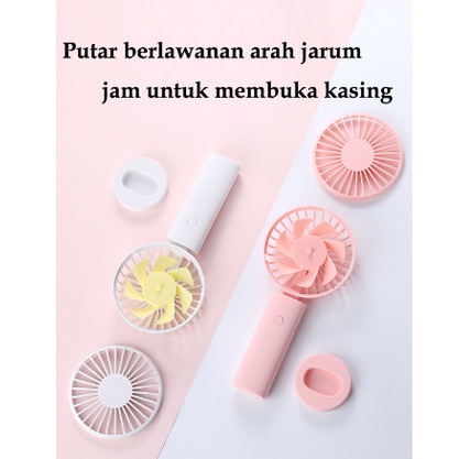 Kipas Angin Mini Genggam Cute / Mini Fan Portable / Kipas Angin Portable