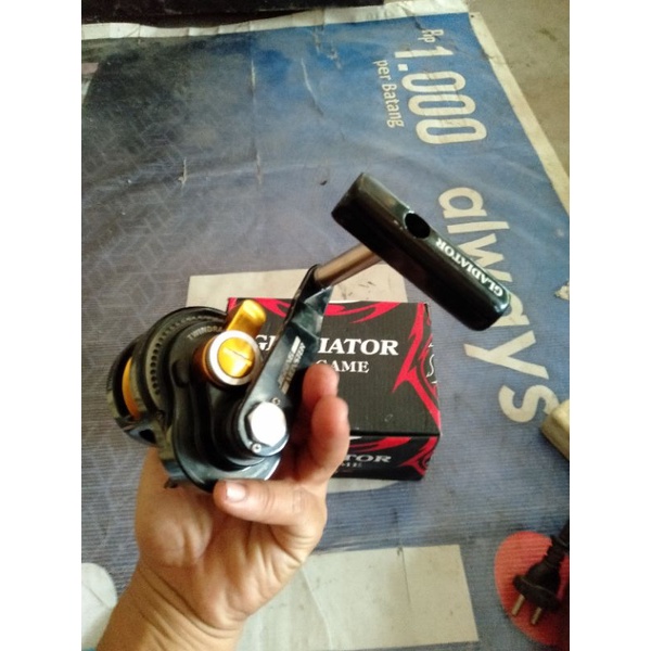 Reel jigging monster gladiator