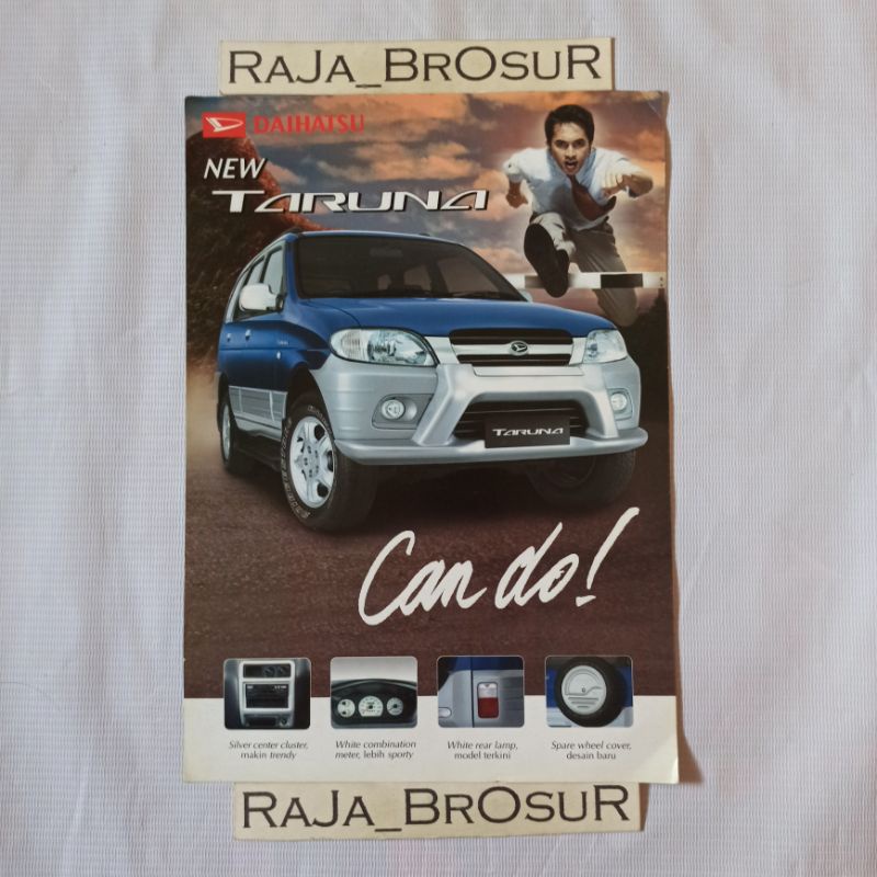 Poster brosur jadul lawas Daihatsu new Taruna