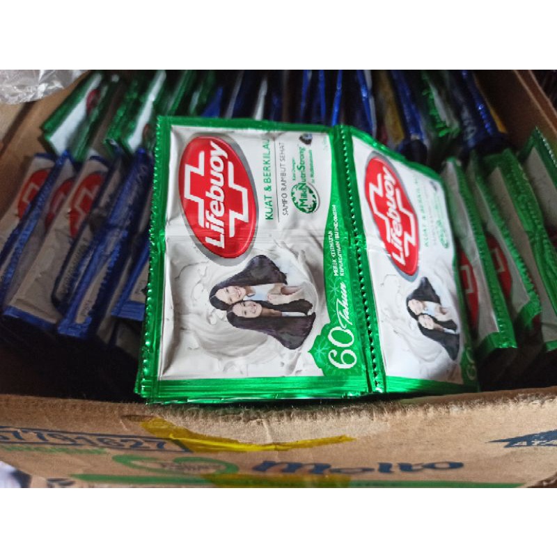 Lifebuoy Shampoo Renceng / 12 Sachet | Shampo sachet Lifebuoy