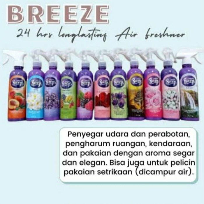 BREEZE Aroma Pengharum Ruangan Extra 24 Jam Non Stop ORI from EGYPT