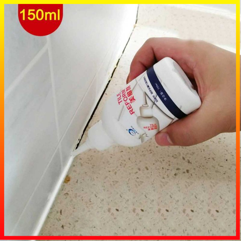 Cairan Pengisi Celah Ubin Keramik Bathtub Wastafel Kamar Mandi Easy to Apply Waterproof Dan Moldproof Tile Gap Sealer 280ml - 7RHZKIBK