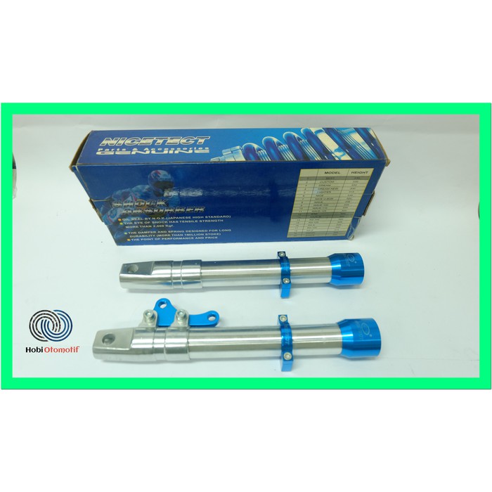 Tabung Shock depan RX King / RXK Chrome -Nicetect