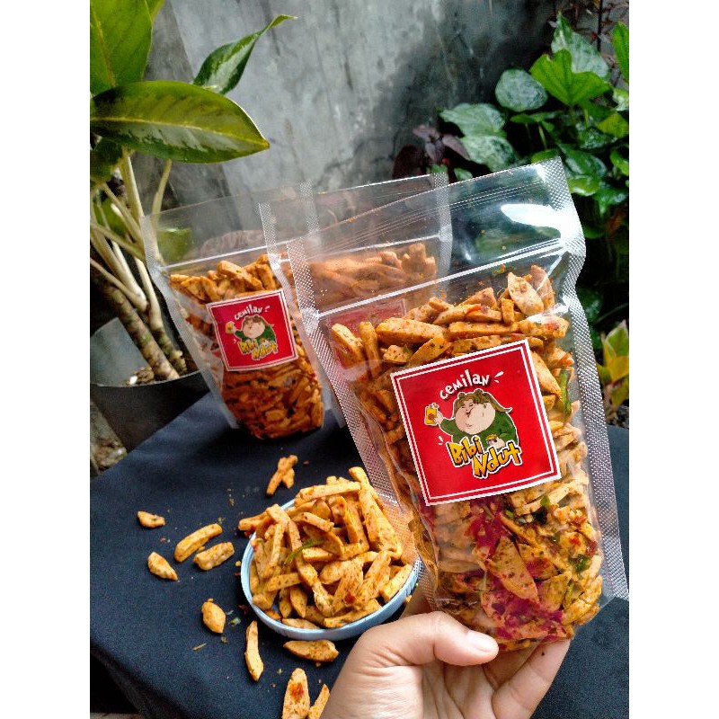 

Basreng pedas daun jeruk
