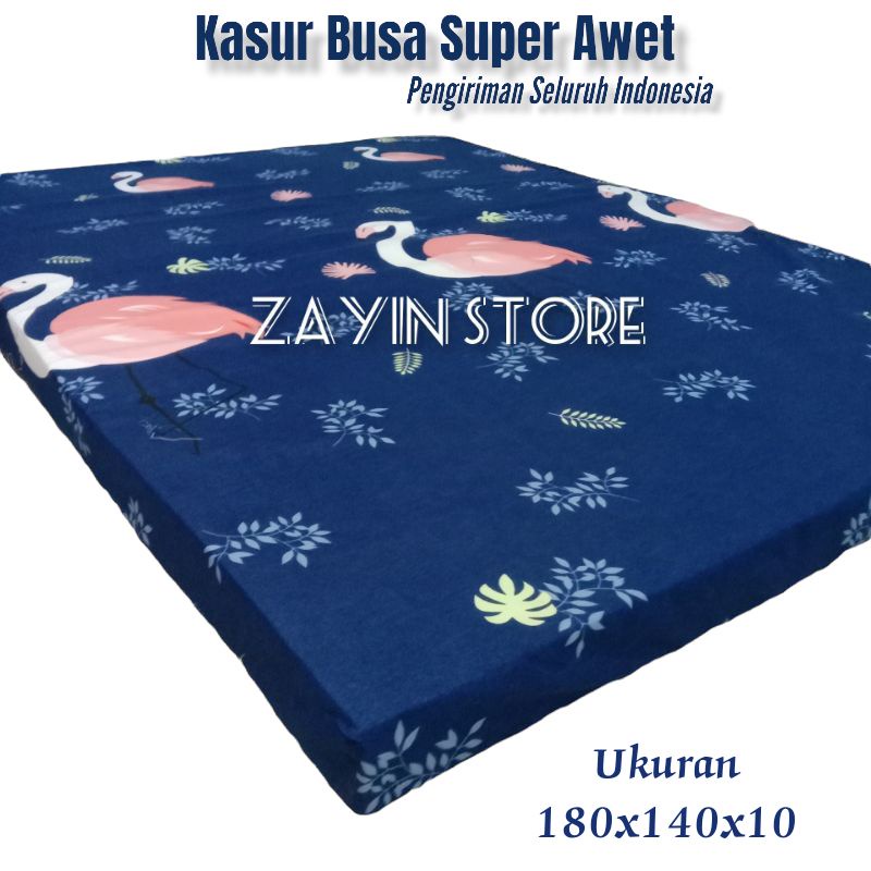 Kasur Lantai Busa Super Awet Dan Nyaman Dipakai Ukuran 180x140x10 Cm. Muat 3 Orang (Potongan Busa Berkualitas DENSITY)